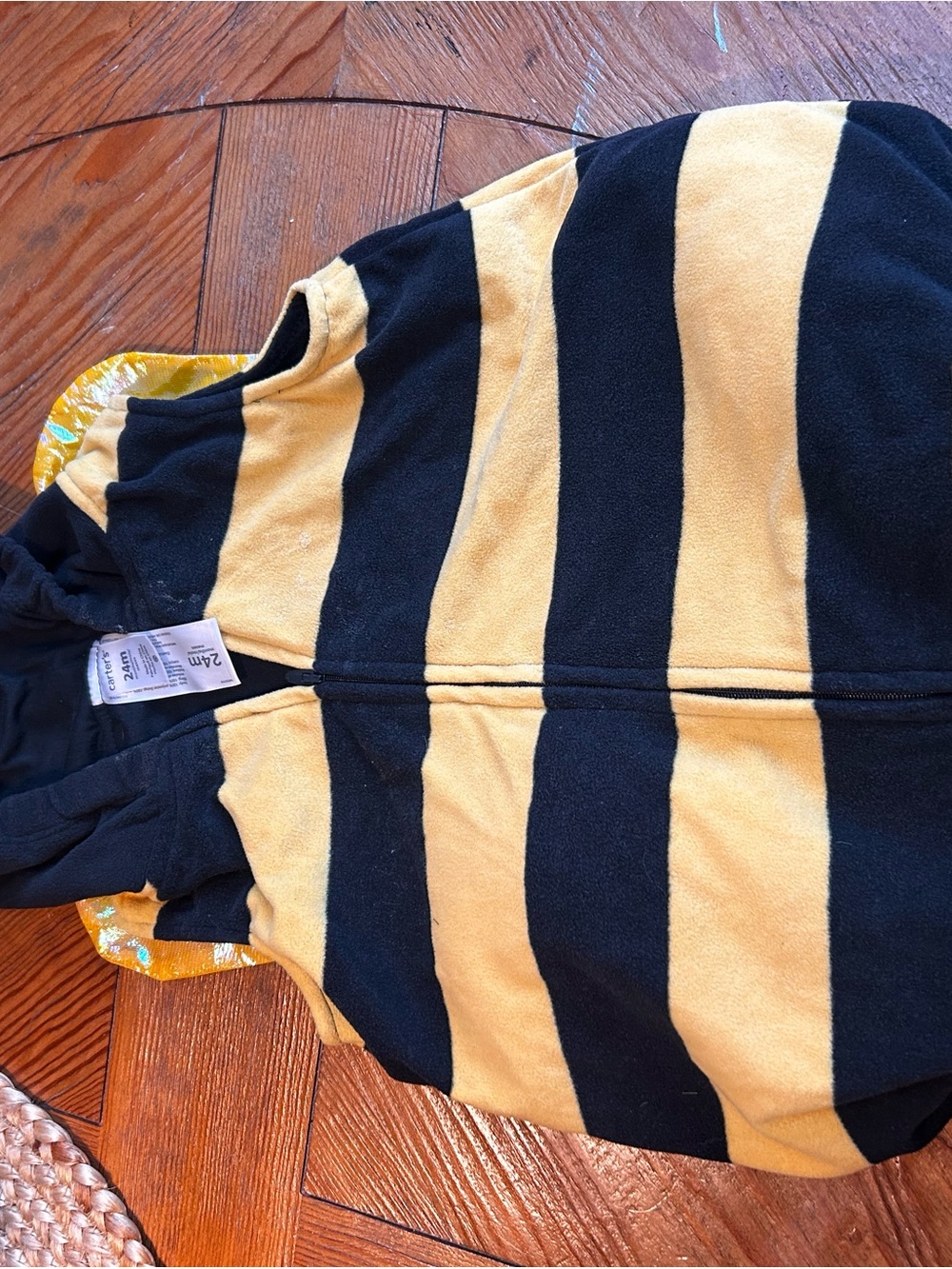 Carter's Yellow and Black Striped Bee Costume